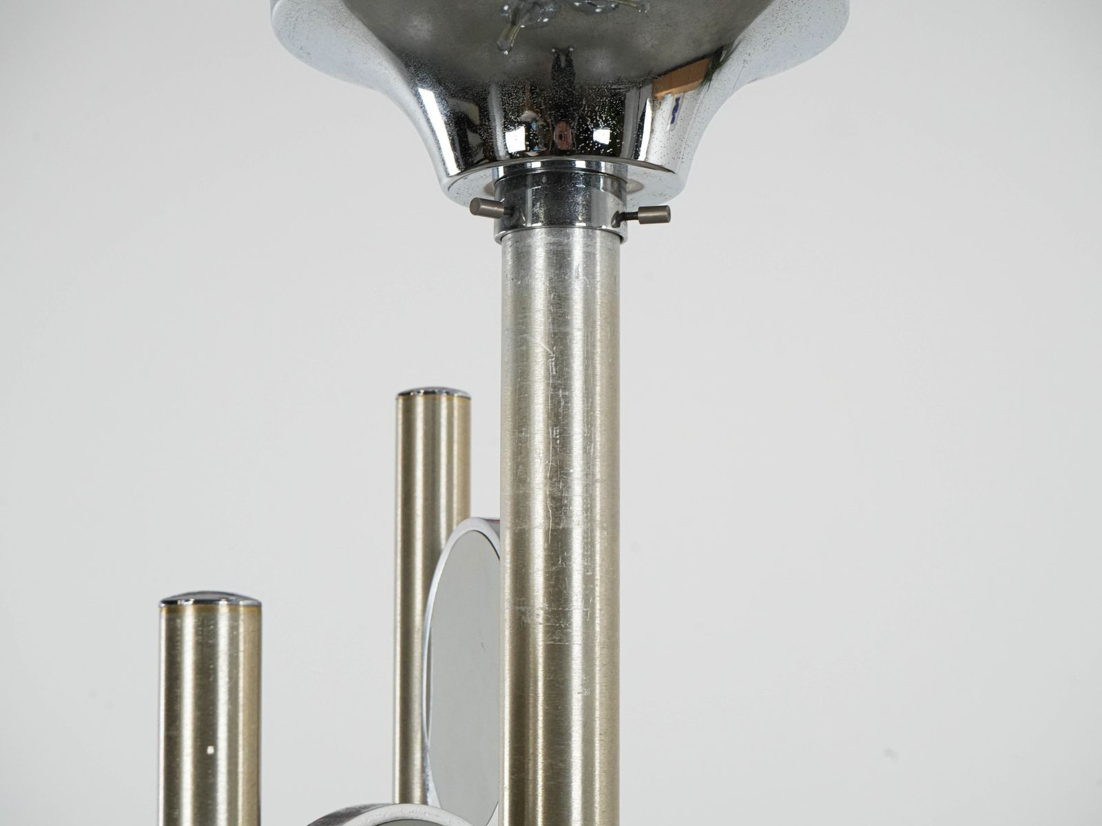 photo furniture Space Age Chandelier, Murano Glass, 1970s, Made In Italy