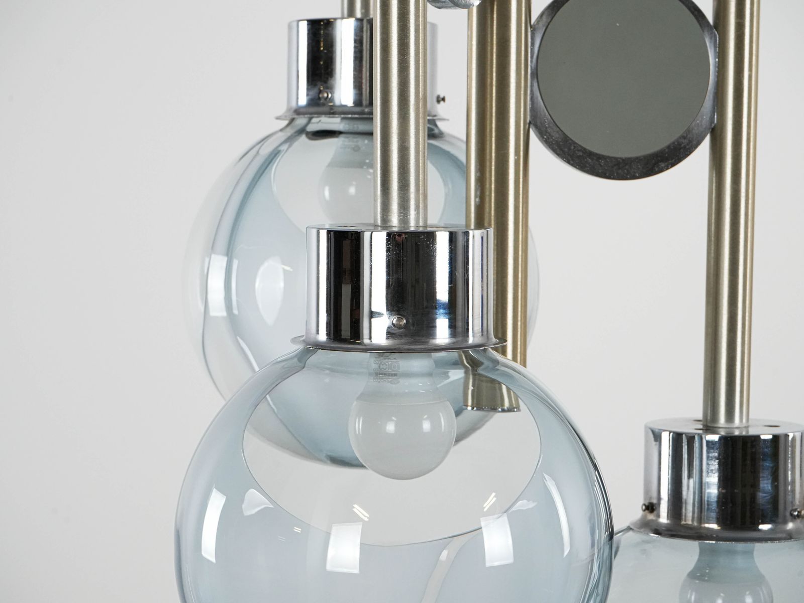 photo for sale Space Age Chandelier, Murano Glass, 1970s, Made In Italy