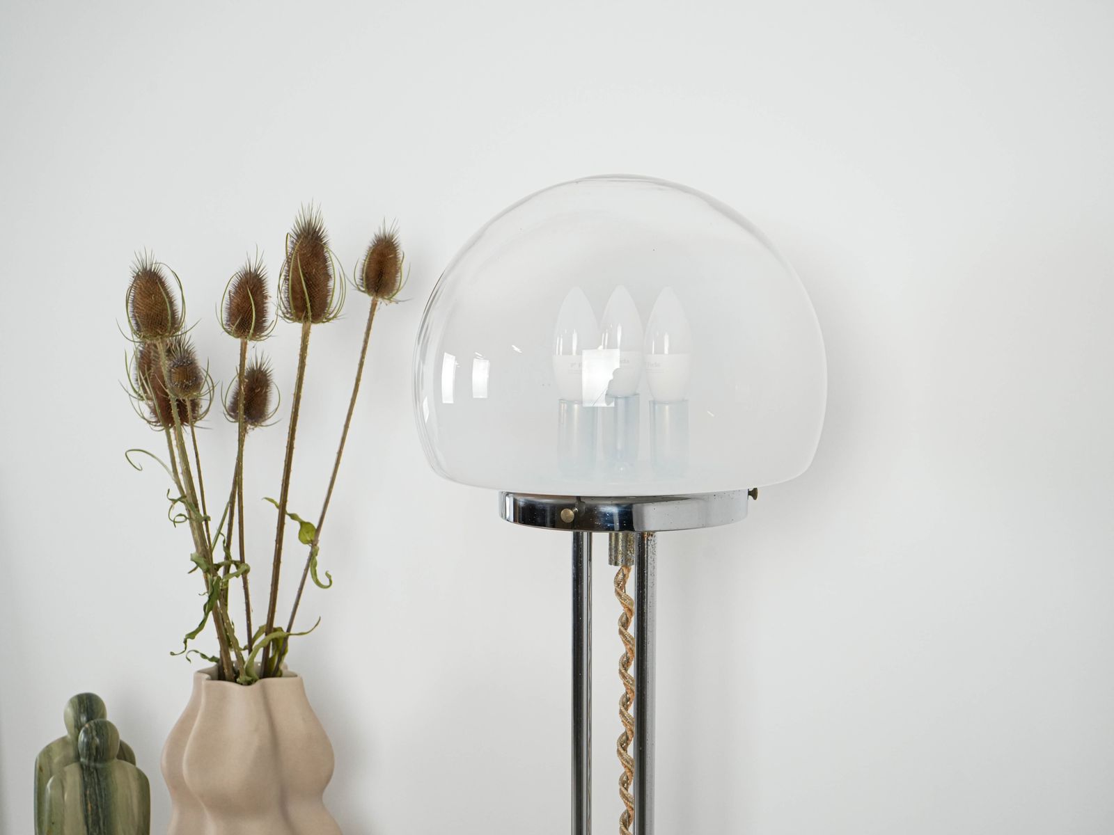 Vloerlamp, Italiaans Design, Jaren 1970, Vervaardigd In Italië photo 989.0