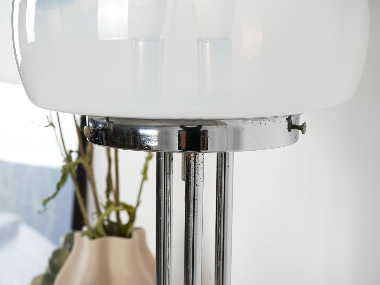 Vloerlamp, Italiaans Design, Jaren 1970, Vervaardigd In Italië photo vintage
