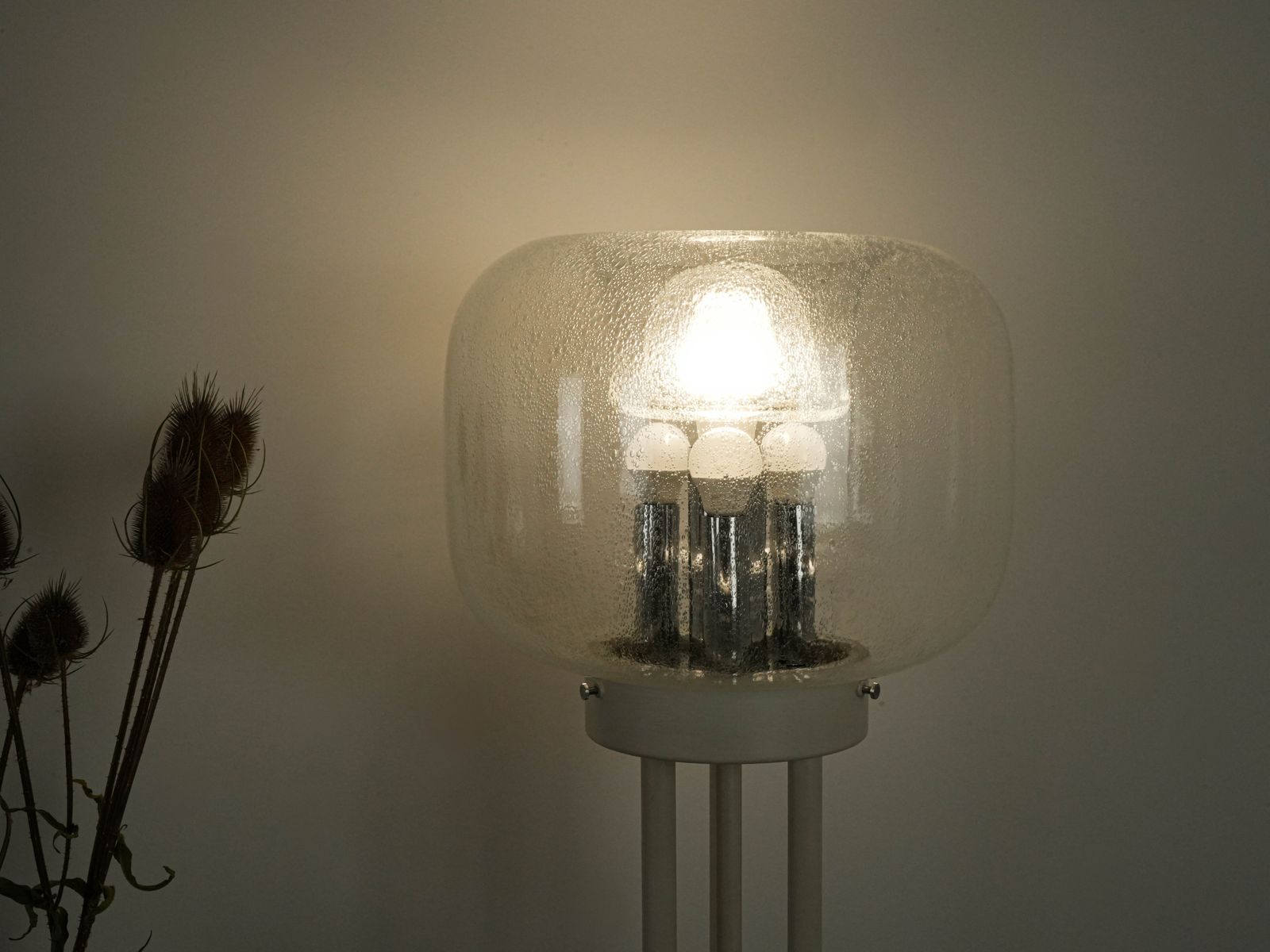 photo buy Floor Lamp, Murano Glass, Italian Design, 1970s, Made In Italy