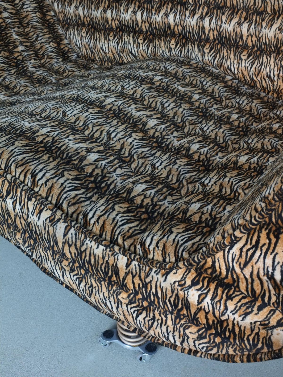 Postmodern Animal Print Sofa Extra Large | Germany | 1990s photo for sale