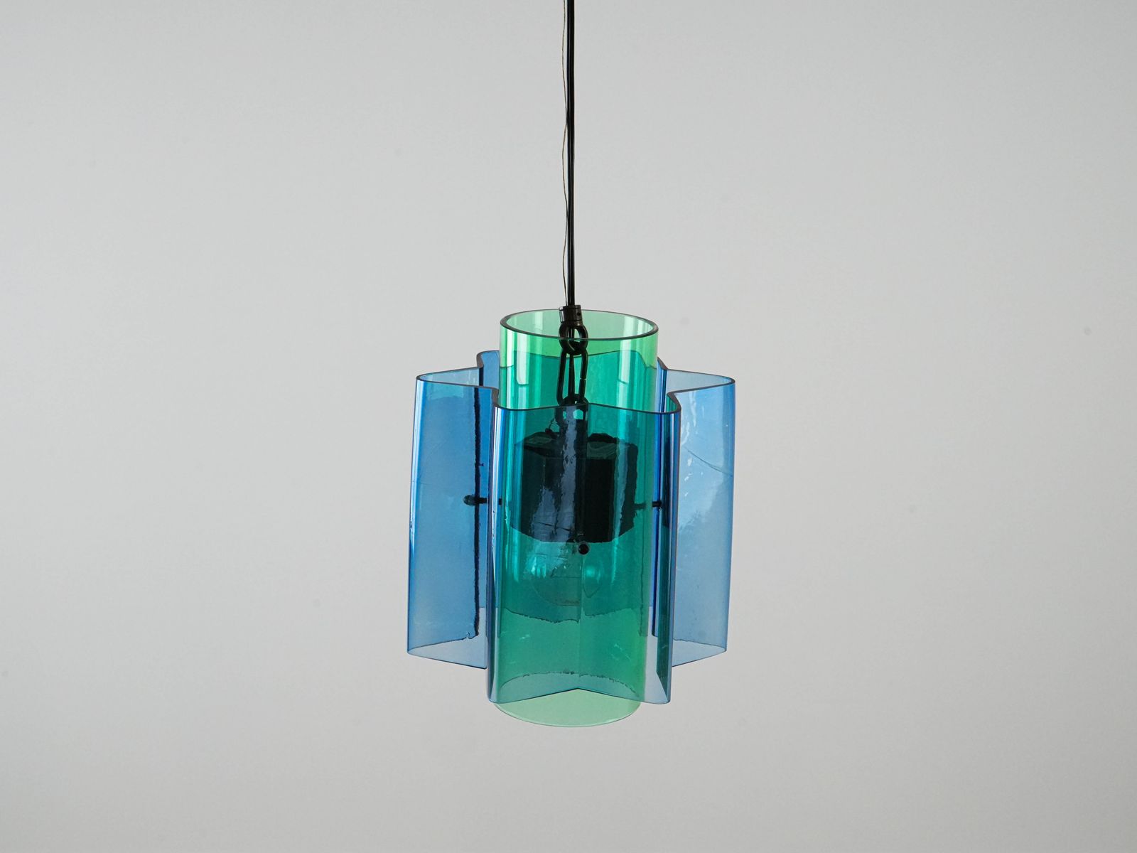 Pendant Lamp, Italian Design, 1970s, Manufactured In Italy photo vintage