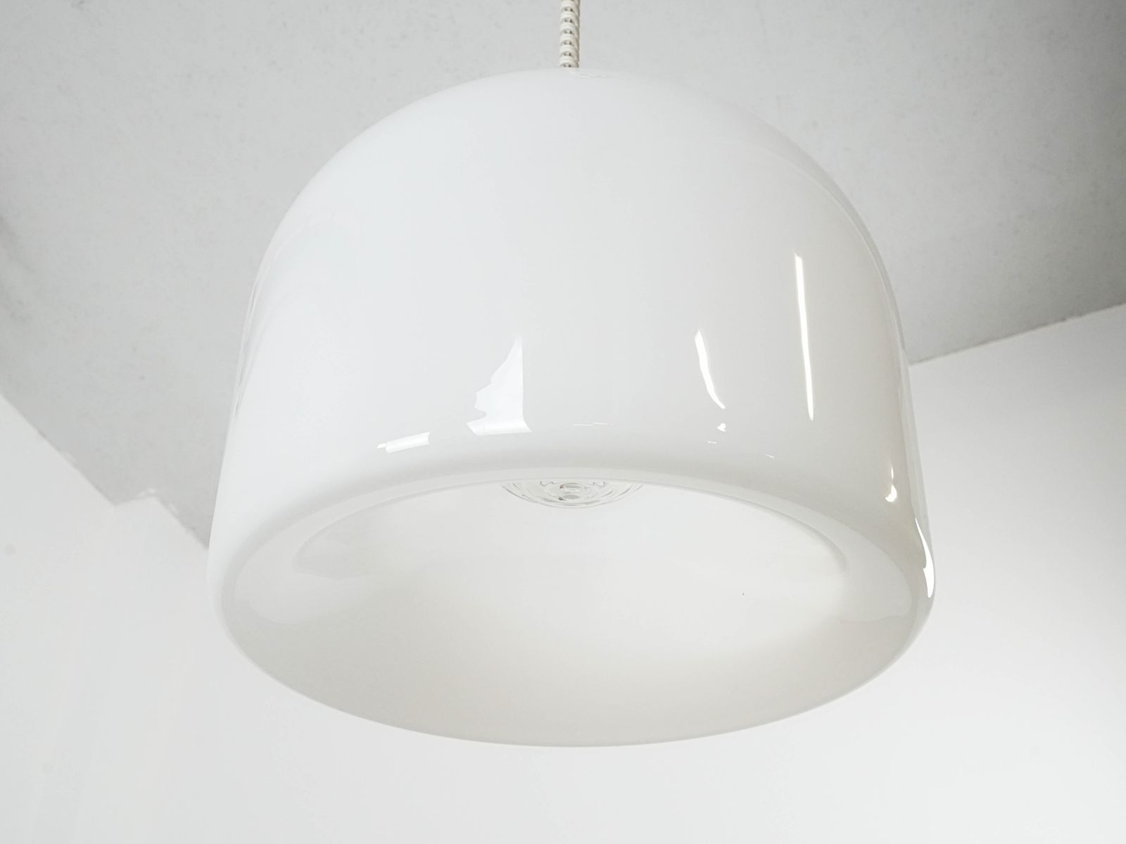 Pendant Lamp, Italian Design, 1970s, Manufactured In Italy photo vintage