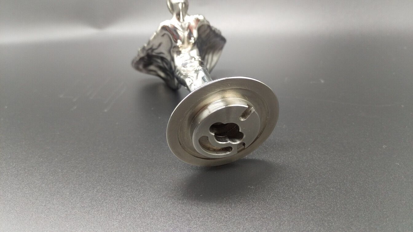 Genuine Rolls Royce Spirit Of Ecstasy Bonnet Hood Emblem Mascot Titanium Silver Rr Cullinan Suv Phantom Ghost Spectre Wraith Dawn Bentley photo buy