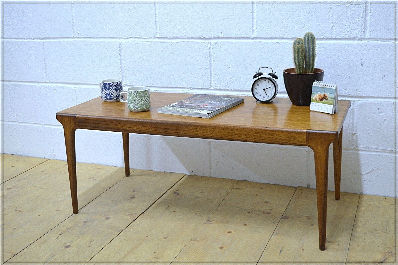 photo for sale McIntosh Mid Century Teak Coffee Table C.1960  Vintage