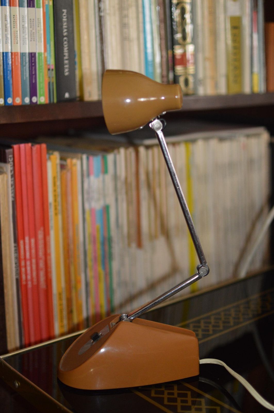 Lighting Vintage USA Industrial Desk Table Lamp  Bauhaus. With Ue Adapter photo