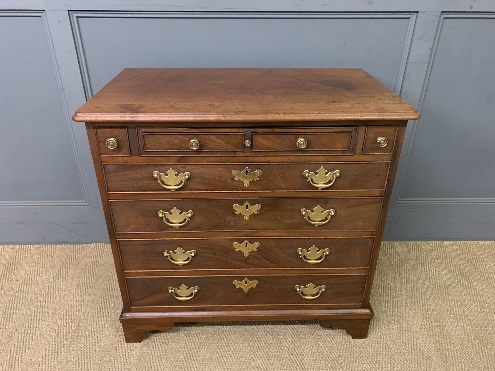 Rare Georgian Mahogany Bachelors Chest With Writing Drawer photo buy