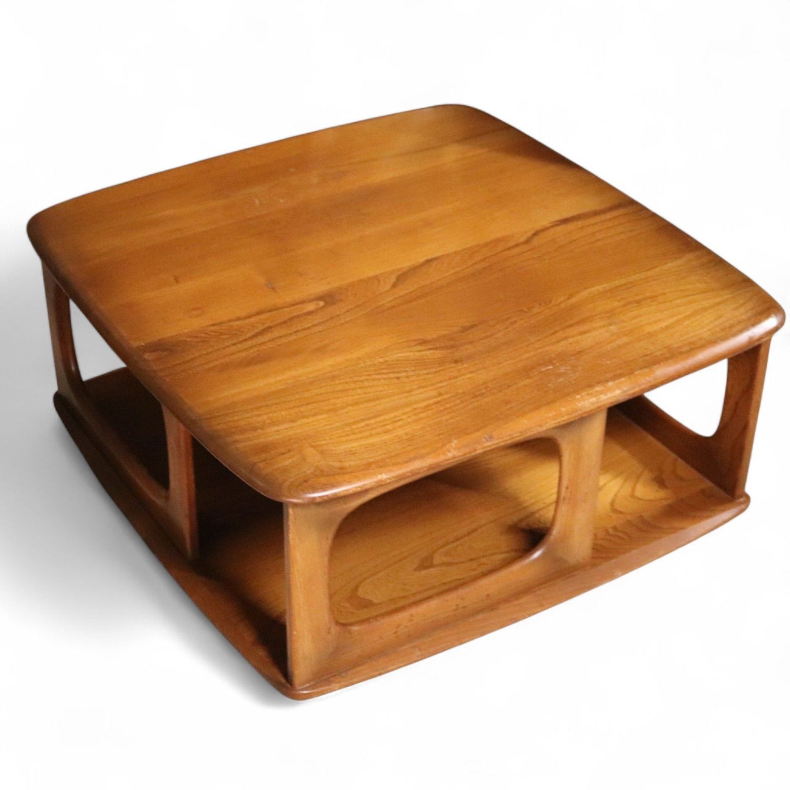 photo for sale Vintage Ercol 'Golden Dawn' Pandora Elm Coffee Table