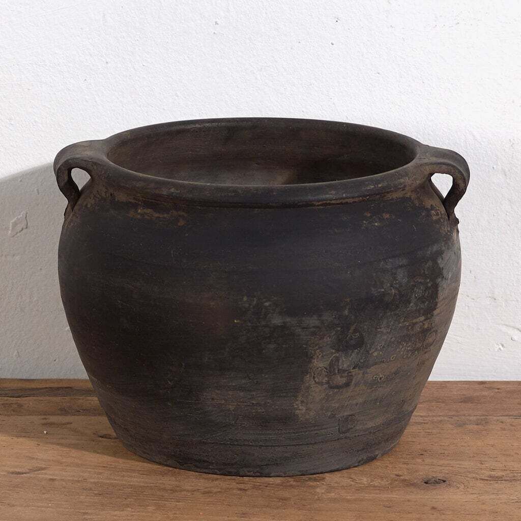 Antique Wabi Sabi Style Vase (C.1900) #18 photo vinterior