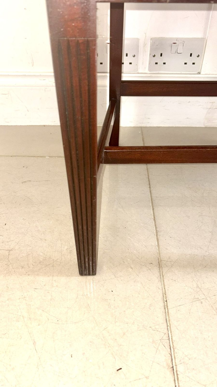 Set Of 8 Antique Quality Mahogany Dining Chairs photo furniture