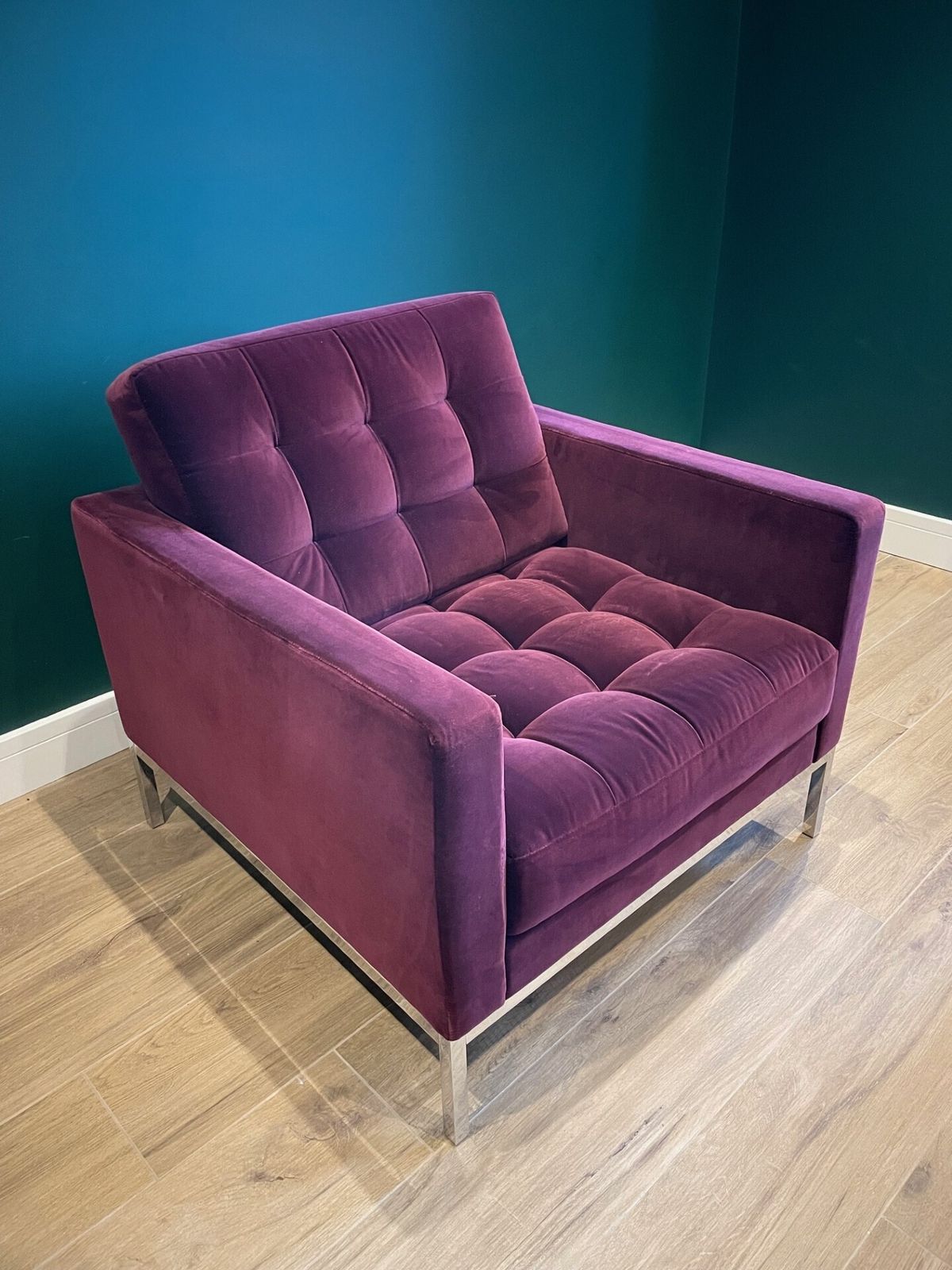 Pair Of Knoll Studio, Florence Knoll, Lounge Chair Armchairs photo for sale