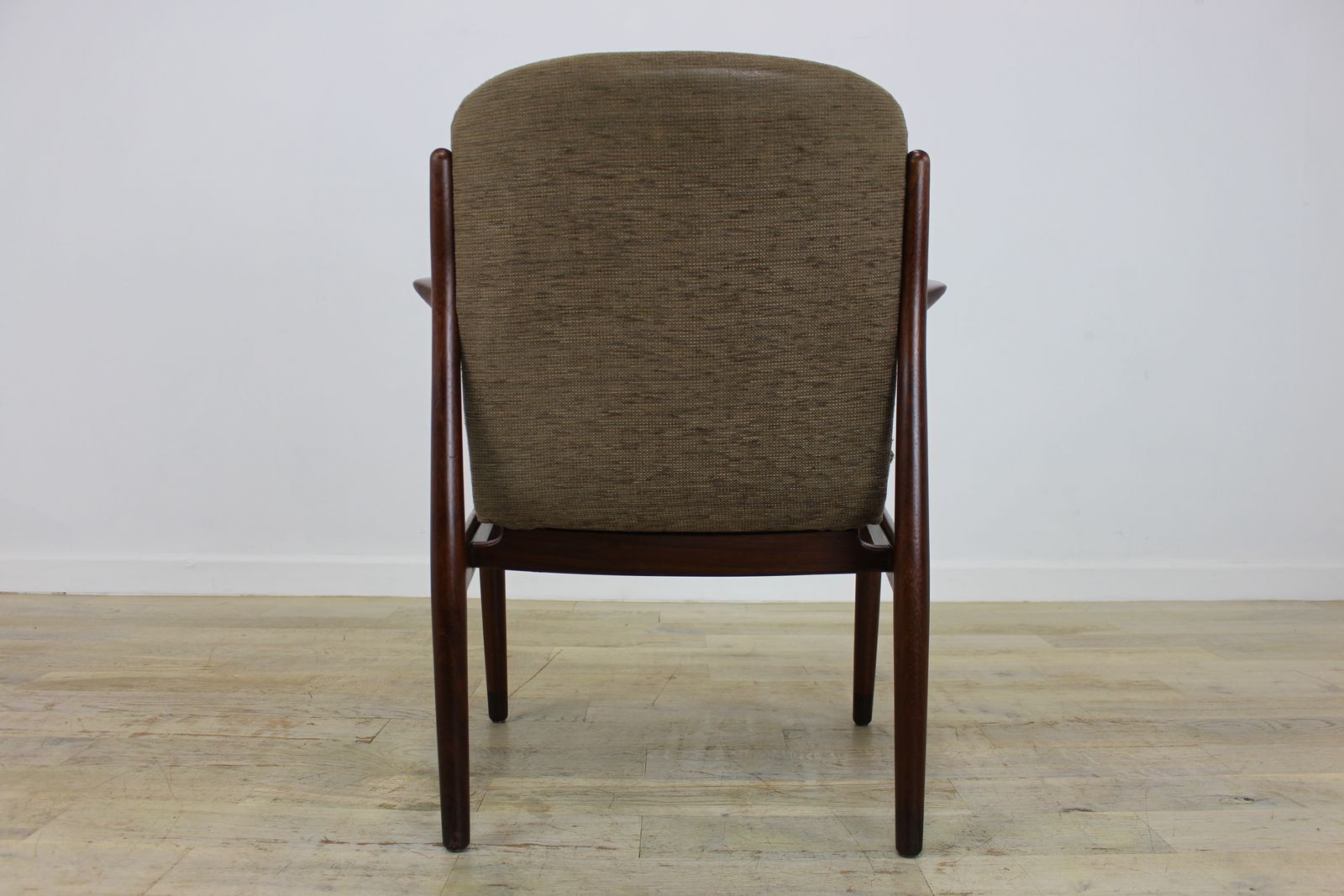 photo for sale Danish Teak Desk Chair Designed By Harbo Sølvsten C 1955