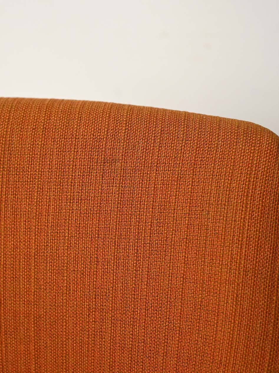 photo furniture Pair Of Orange Oslosund Armchairs By Kinnarps From The 1950s