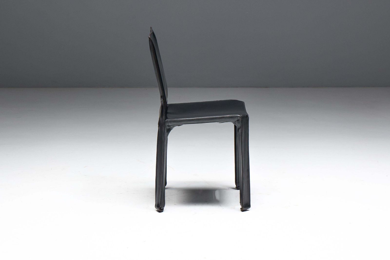 Cab 412 Chairs By Mario Bellini For Cassina, Italy, 1970s photo vintage