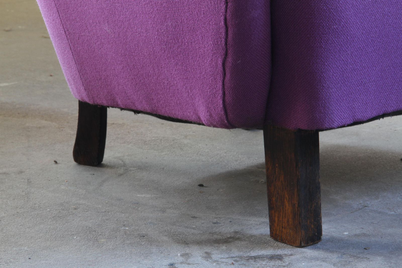 Vintage Deense Clubfauteuil, Jaren 1930, In De Stijl Van Fritz Hansen & Flemming Lassen photo vintage