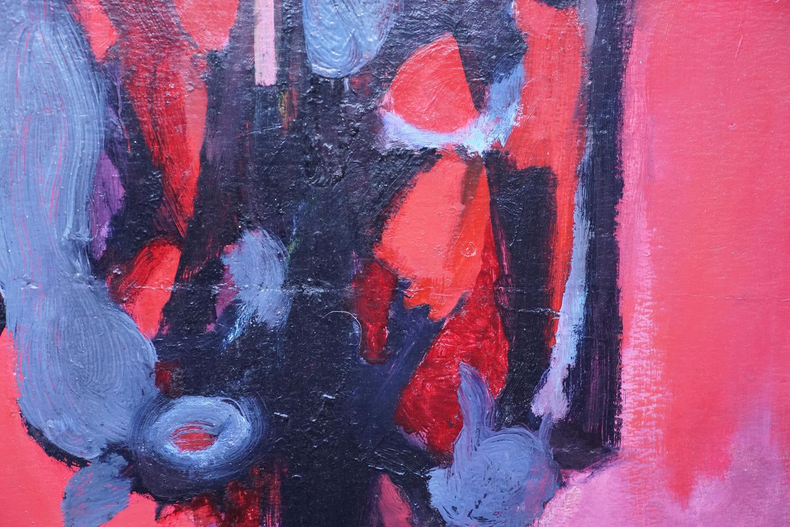 Bernard Kayred Abstract, London 1955   British Abstract Expressionist Art Oil Painting1955 photo 3059.0