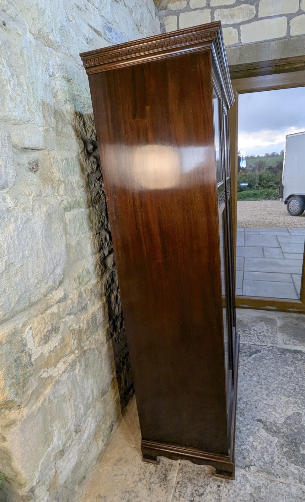 Georgian Style Mahogany Wardrobe By James Phillips & Sons photo Furniture