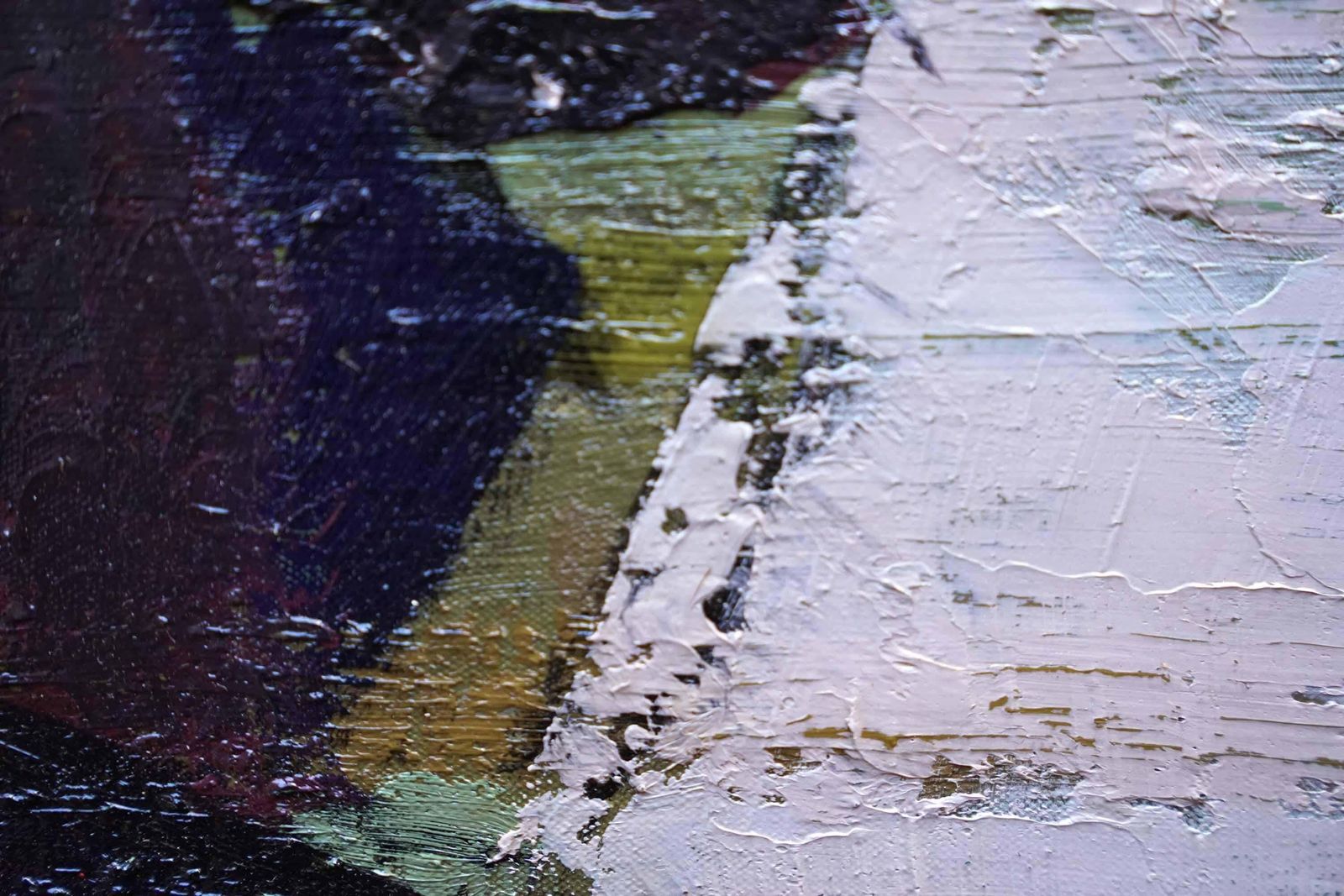 Peter L Fieldabstract Landscape With Bananas Verso   British Fifties Art Oil Paintingcirca 1955 photo buy