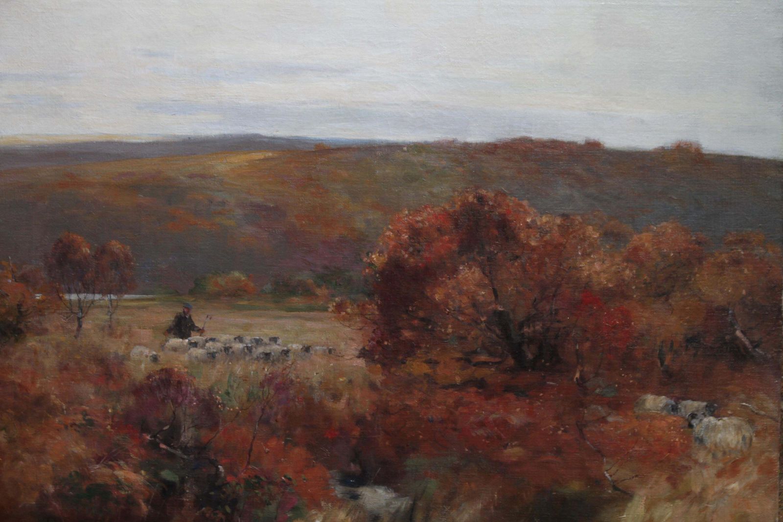 David Fultonpastoral Landscape   Scottish Art 1900 Impressionist Landscape Oil Paintingcirca 1900 photo 3664.0