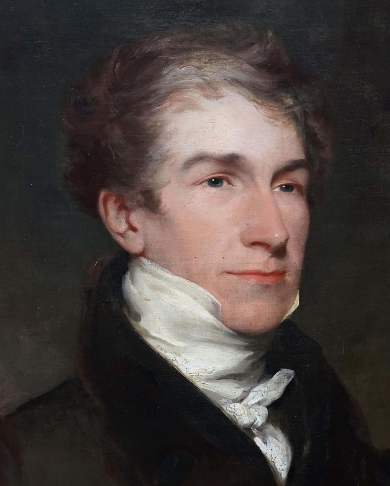 Portrait Of William Cooper   British Victorian Art Male Portrait Oil Paintingcirca 1836 photo vinterior