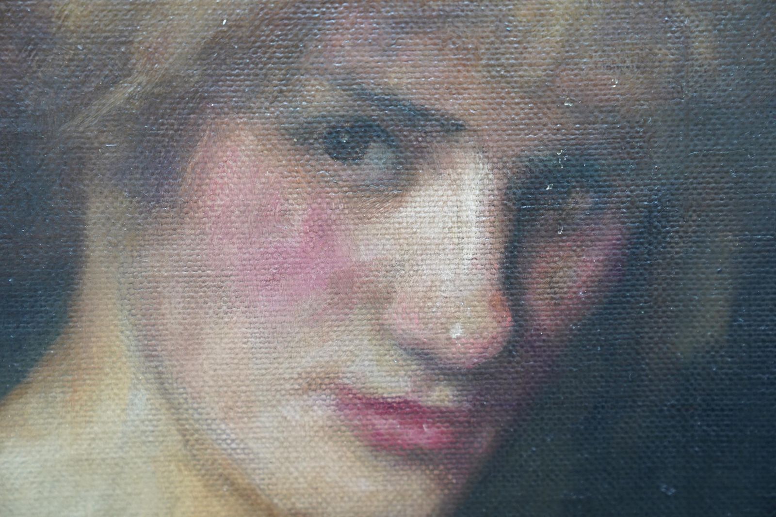 Portrait Of A Lady In Pink   Victorian Impressionist Art Female Oil Paintingcirca 1890 photo buy