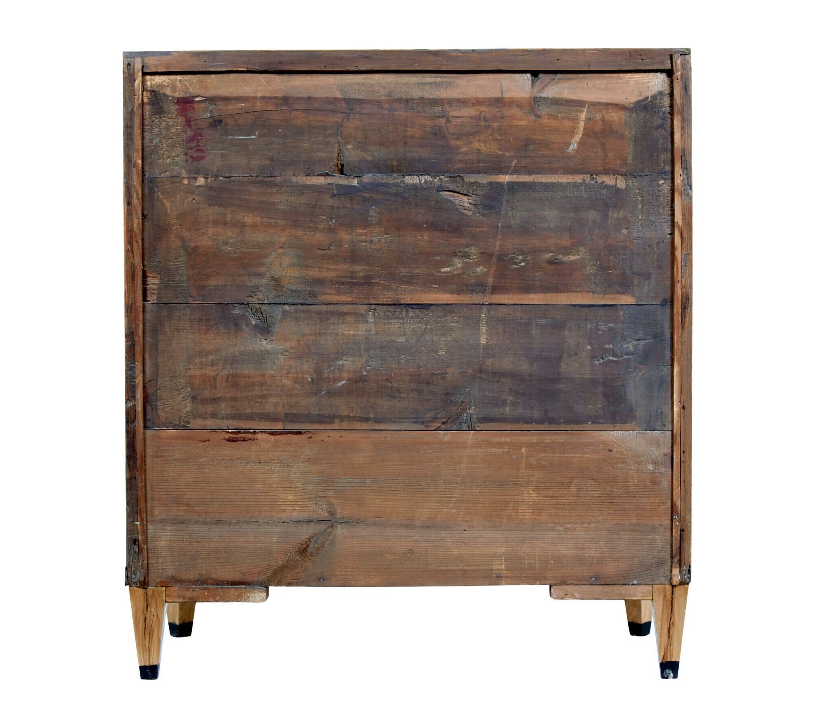 Swedish Biedermeier 19th Century Inlaid Birch Chest Of Drawers photo vinterior