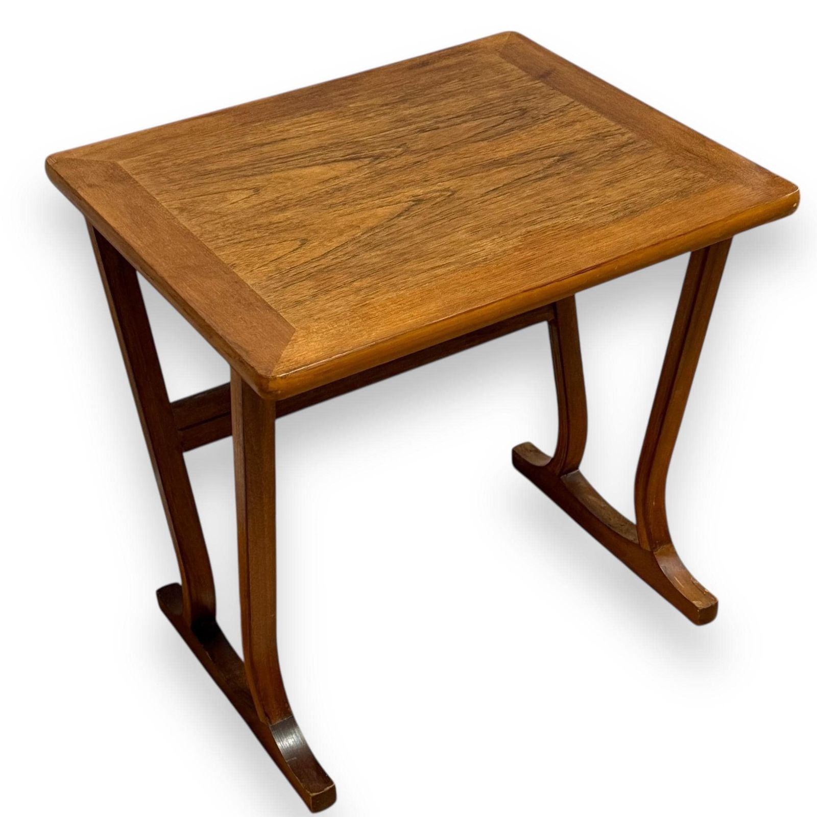 Mid Century Parker Knoll Teak Side Table | Retro Coffee Table | Vintage Nesting Table | 1960s Furniture | Danish Modern Style