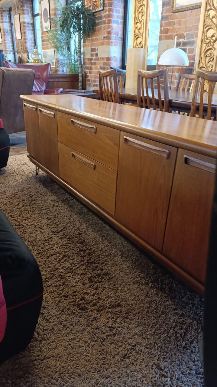 Meredew Mid Century Teak Sideboard — 1970s British Modernist Storage photo Furniture