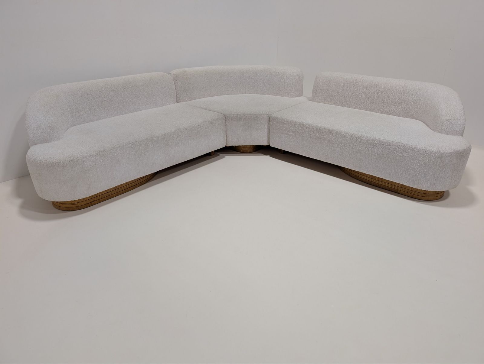Furniture Dara Maison Boucle Corner Sofa photo