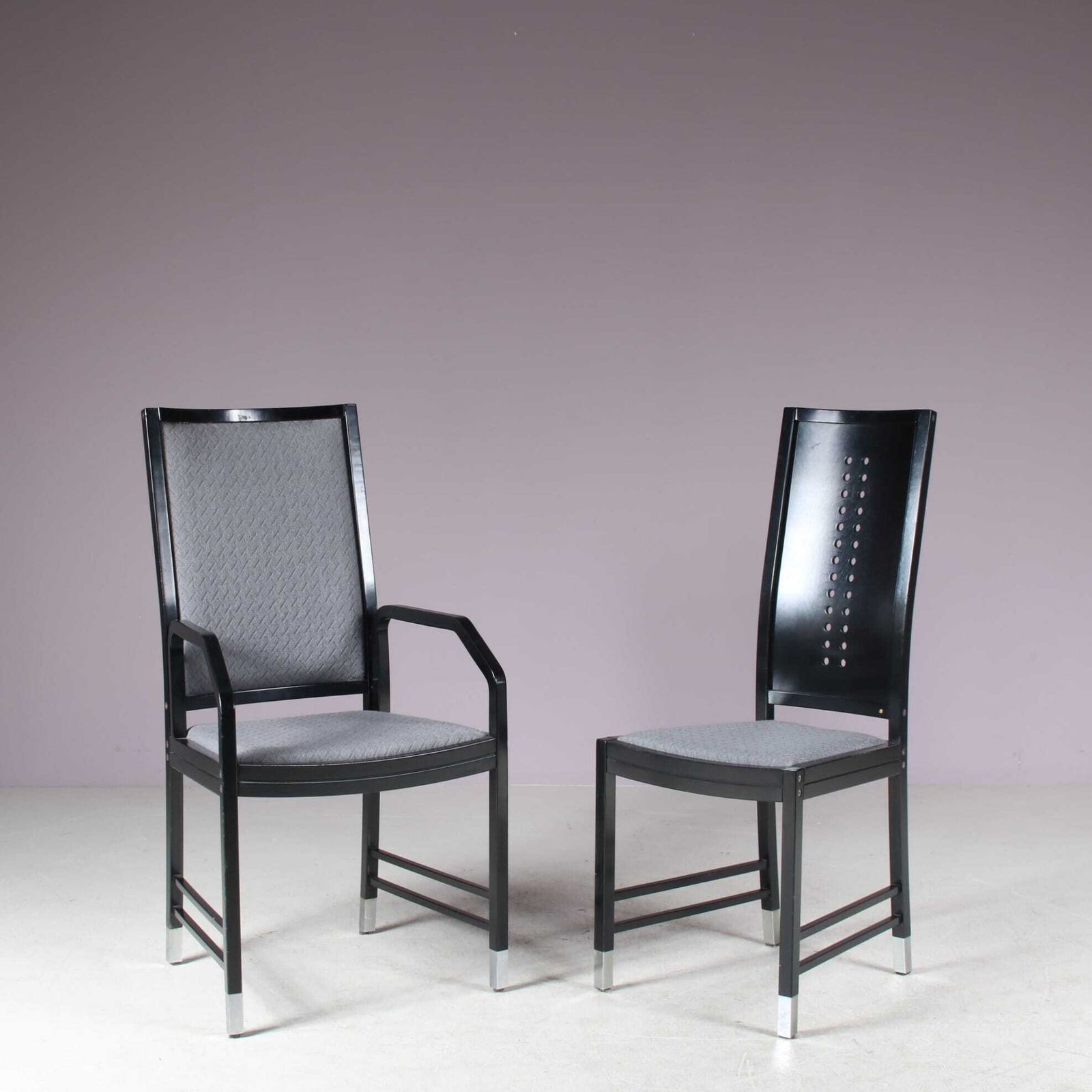 Set Of 10 Dining Chairs By Ernst W. Beranek For Thonet, Austria 1980 photo furniture