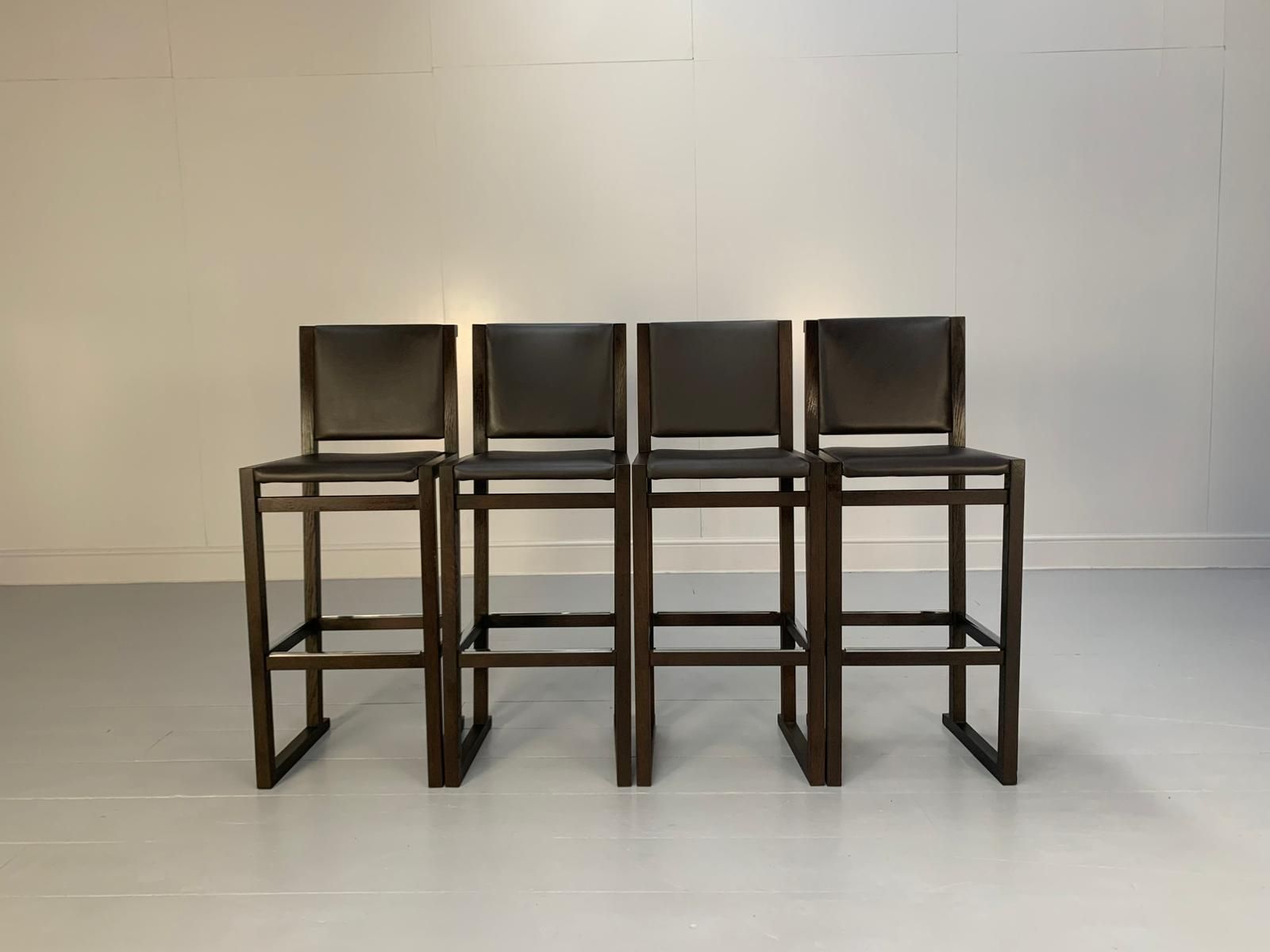 B&B Italia "Musa Sm46g" Tall Bar Stool Chairs  Suite Of 4 photo Furniture