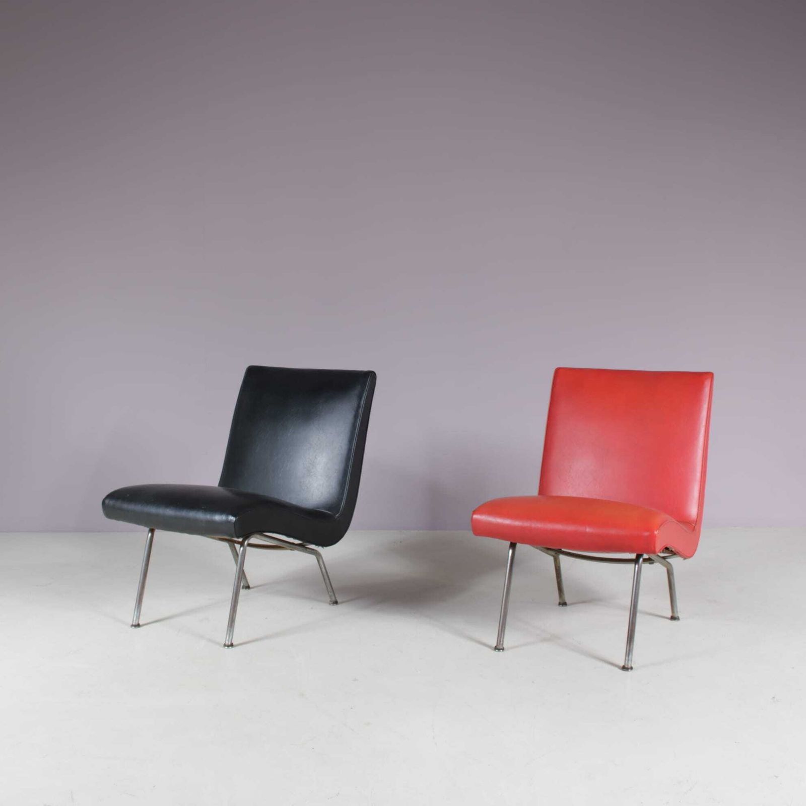 1947 Pair Of Walter Knoll “Vostra” Chairs For Knoll, Germany photo for sale