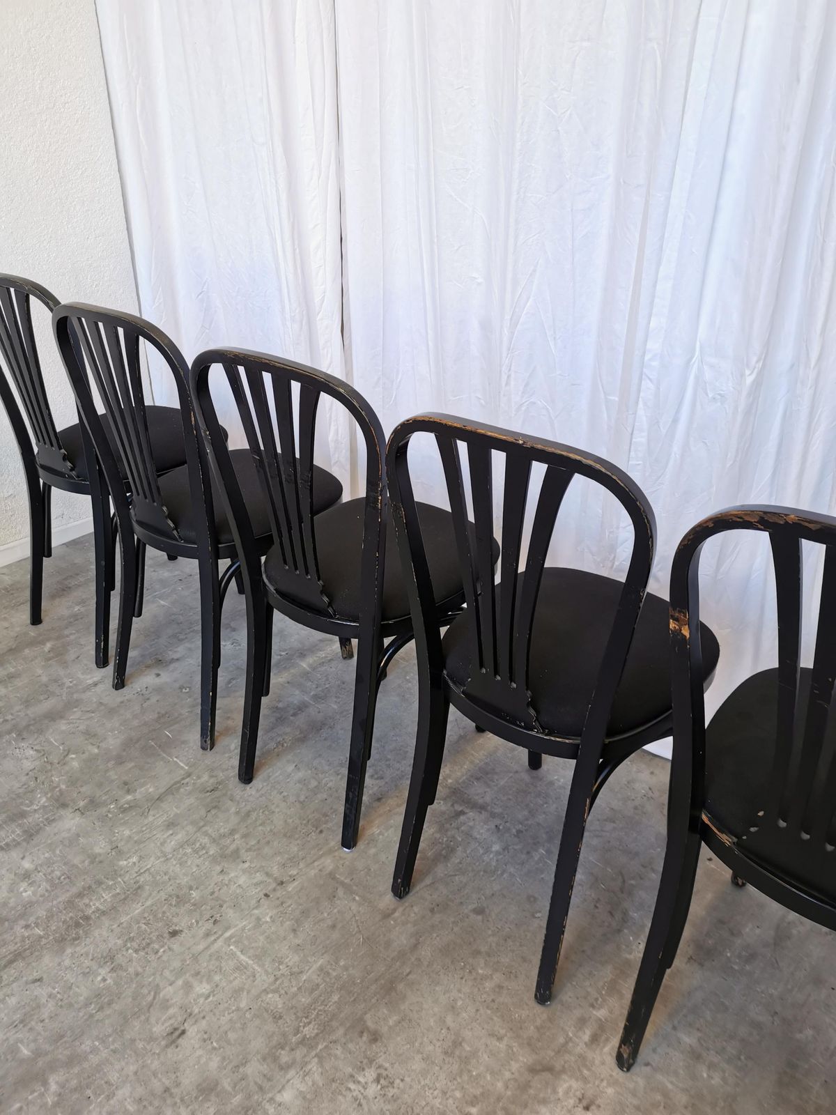 1 Of 11 Vintage Stol Kamnik Black Dining Chair: 1970s Yugoslavian Mid Century Modern photo Furniture