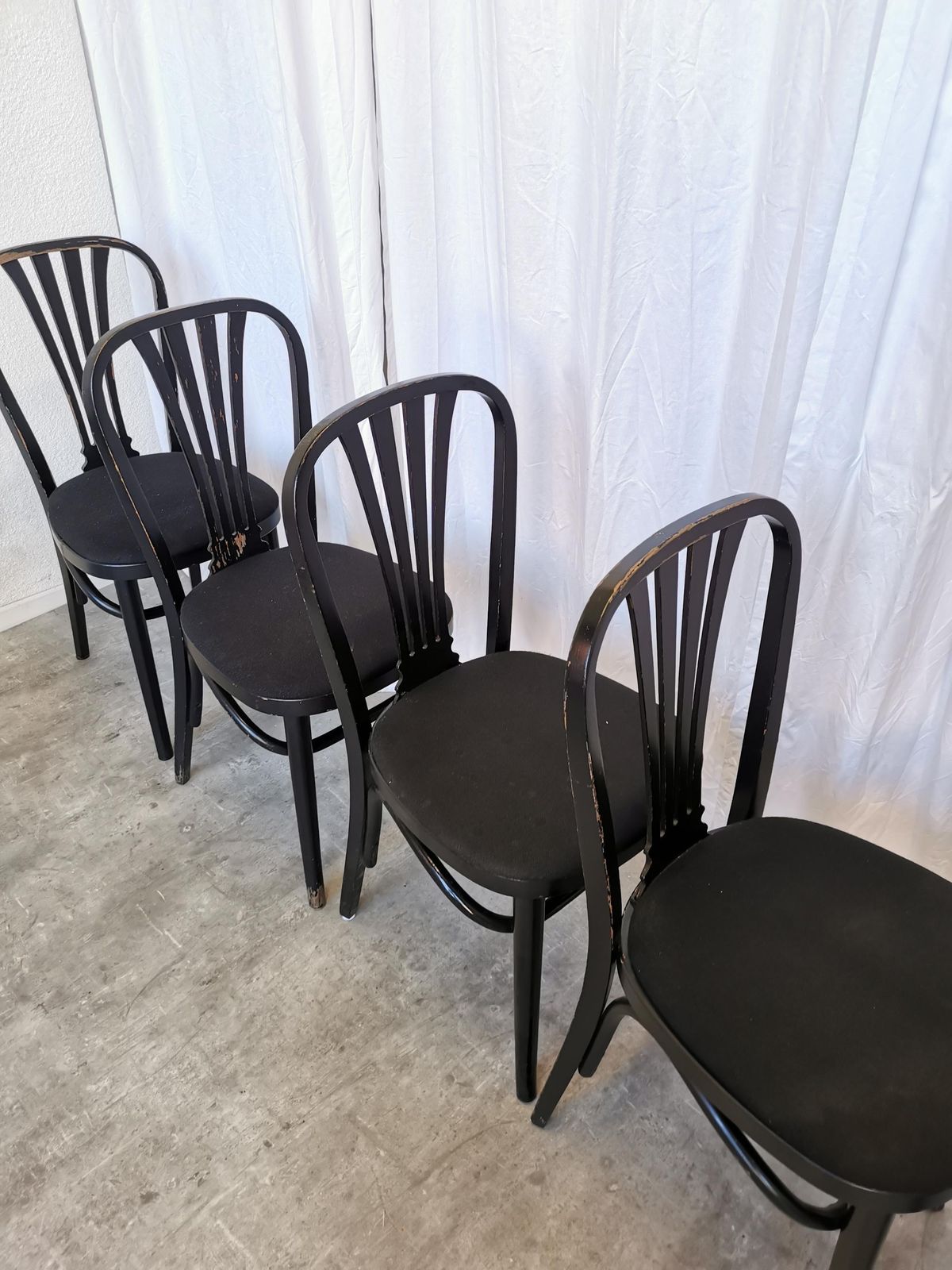 1 Of 11 Vintage Stol Kamnik Black Dining Chair: 1970s Yugoslavian Mid Century Modern photo buy