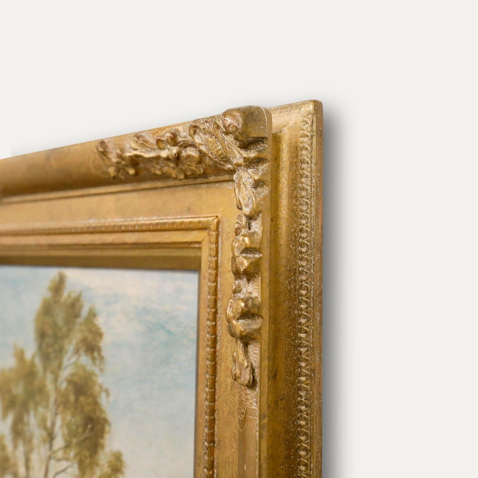 James Elliot (B.1850) Framed Late 19th Century Oil, A Walk In The Country photo 395.0
