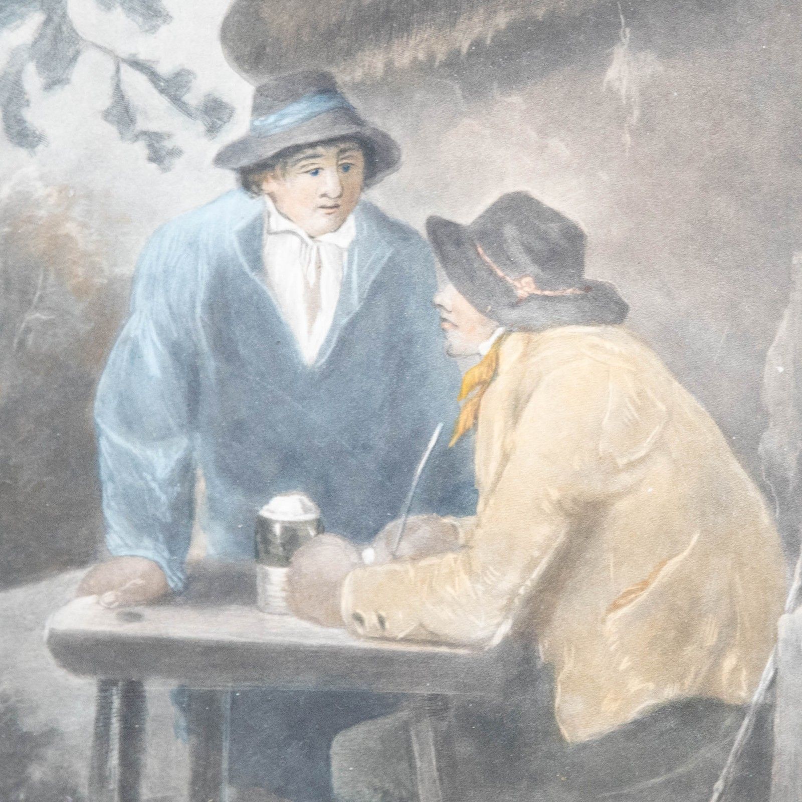 R.S. Syer After George Morland Mezzotint, Outside The Ale House Door photo Art