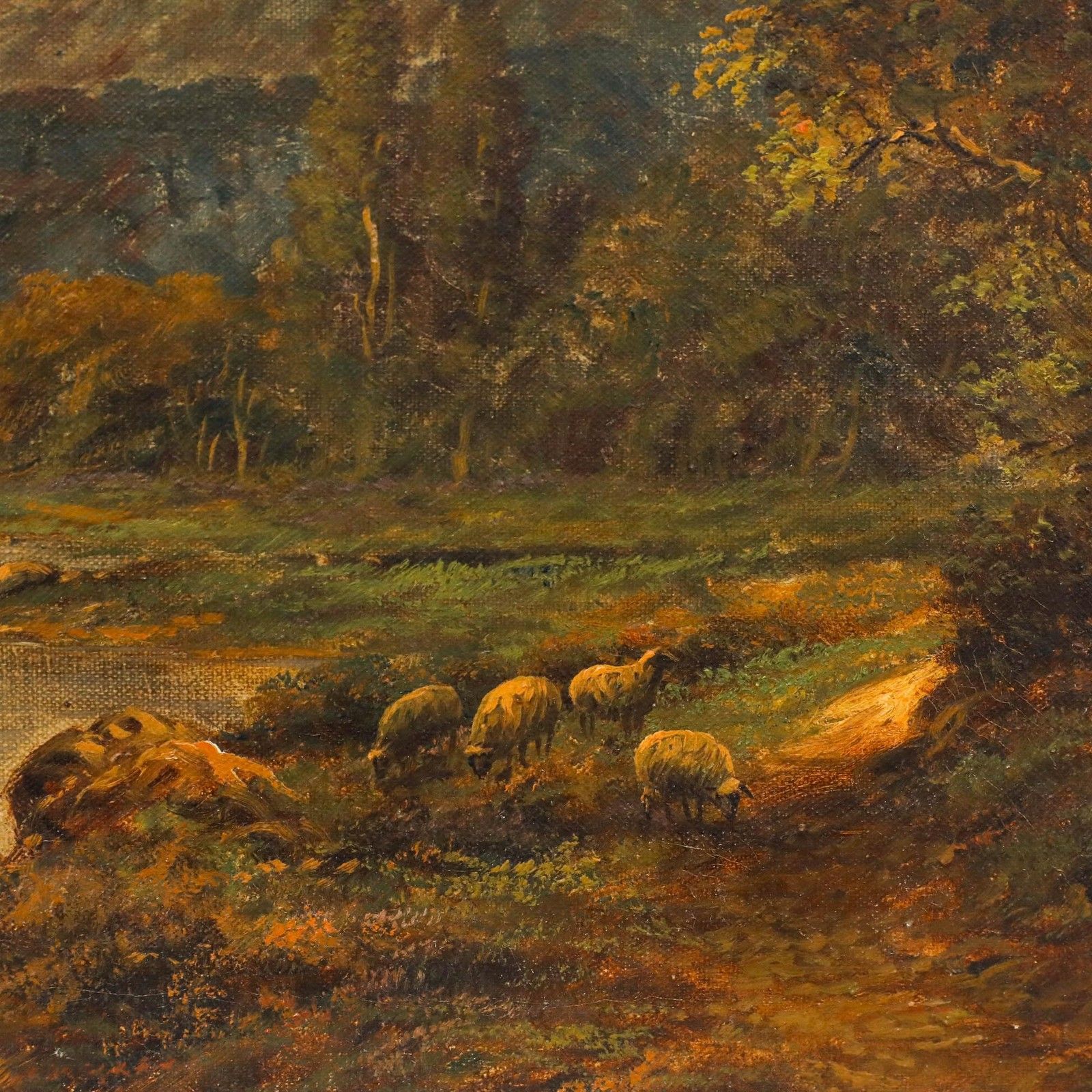 Francis E. Jamieson (1895 1950) Early 20th Century Oil, View From The Valley photo Art