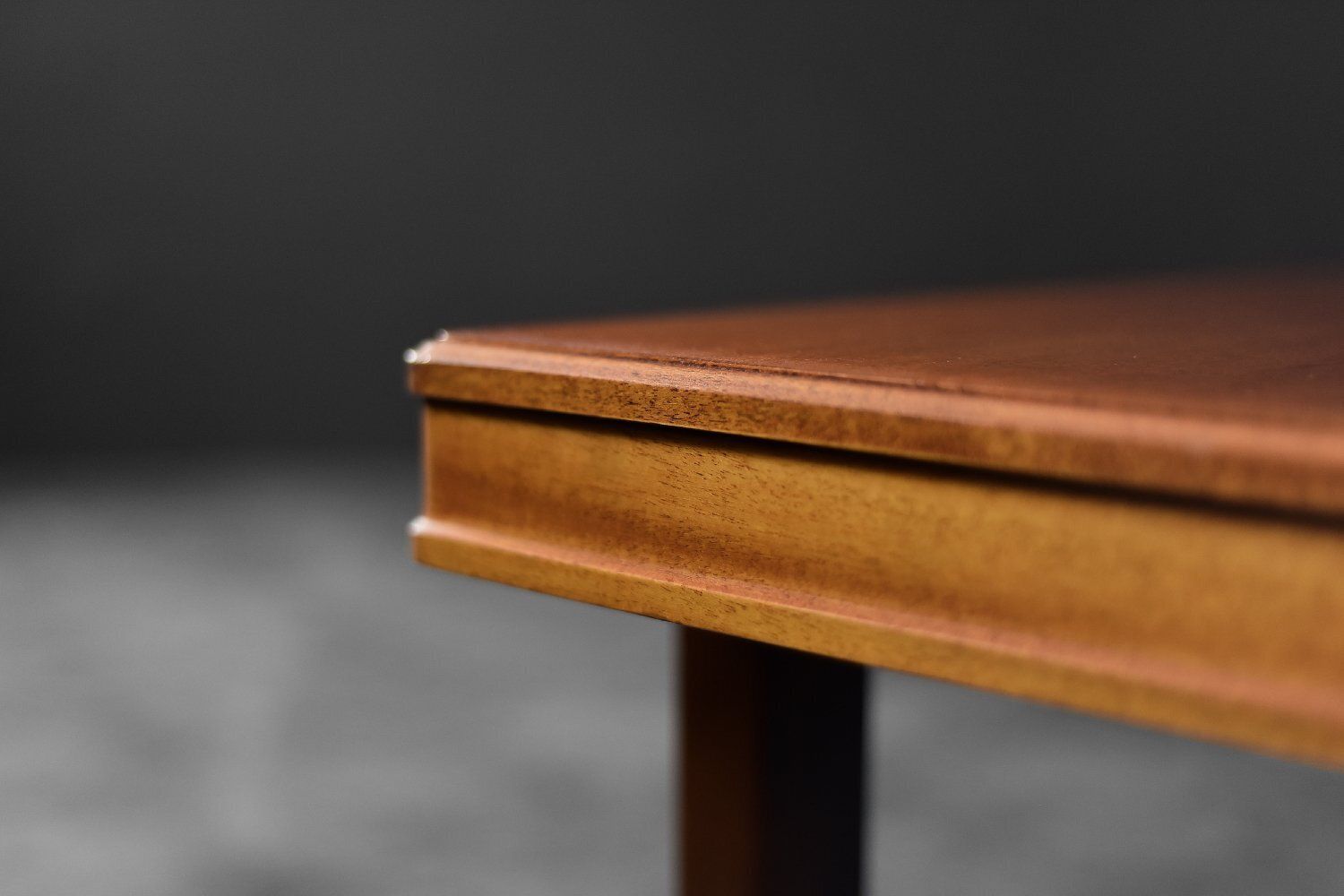 Vintage Scandinavian Mahogany Coffee Table From Tranås Möbelfabrik Ab, 1950s photo vintage