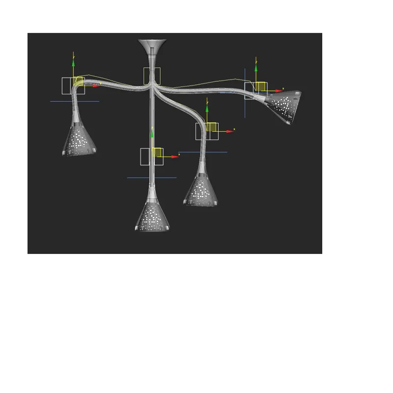 2030.0 Set Of 2 Italian Adjustable Fluorescent Wall Lamps By Herzog & De Meuron For Artemide, 2002 photo