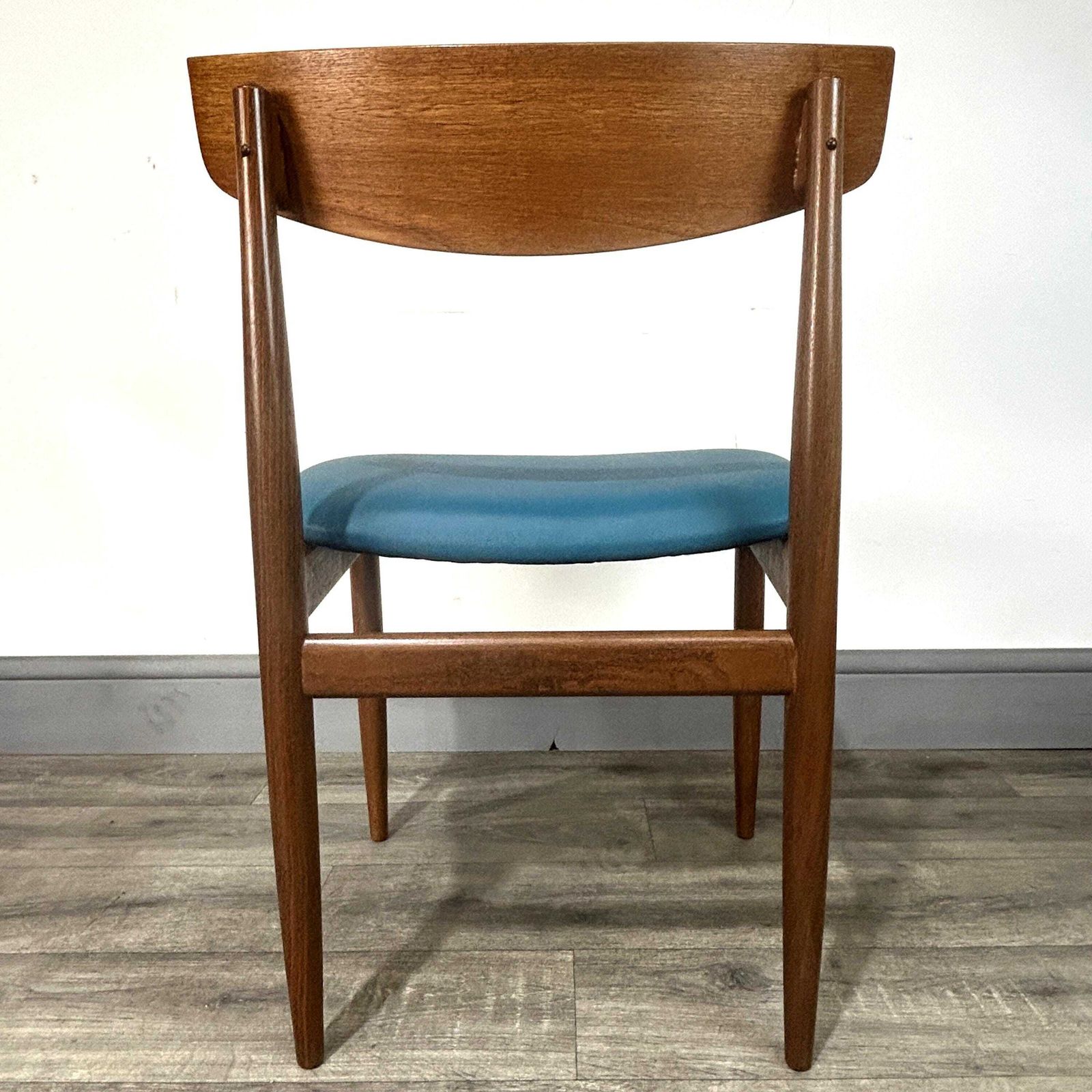 photo furniture 4 Refinished/Reupholstered Mid Century Dining Chairs Ib Kofod Larsen G Plan 60s