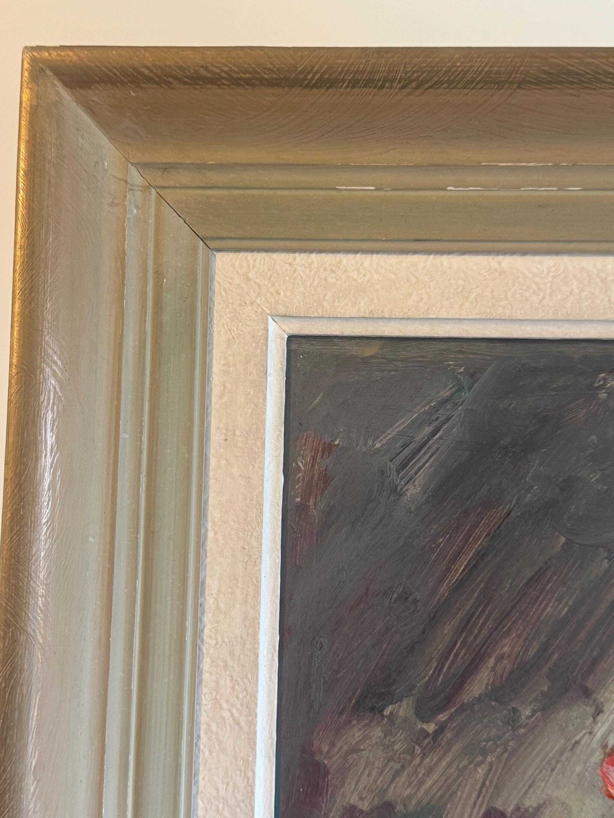 Vintage Still Life Oil Painting Wall Art photo for sale