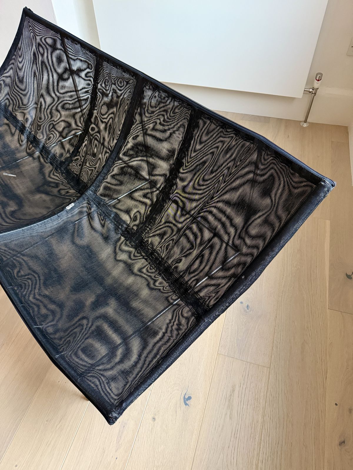 Gerard Van Den Berg For Montis, 1980s Vintage Butterfly Black Leather 2 Seat Sofa photo buy
