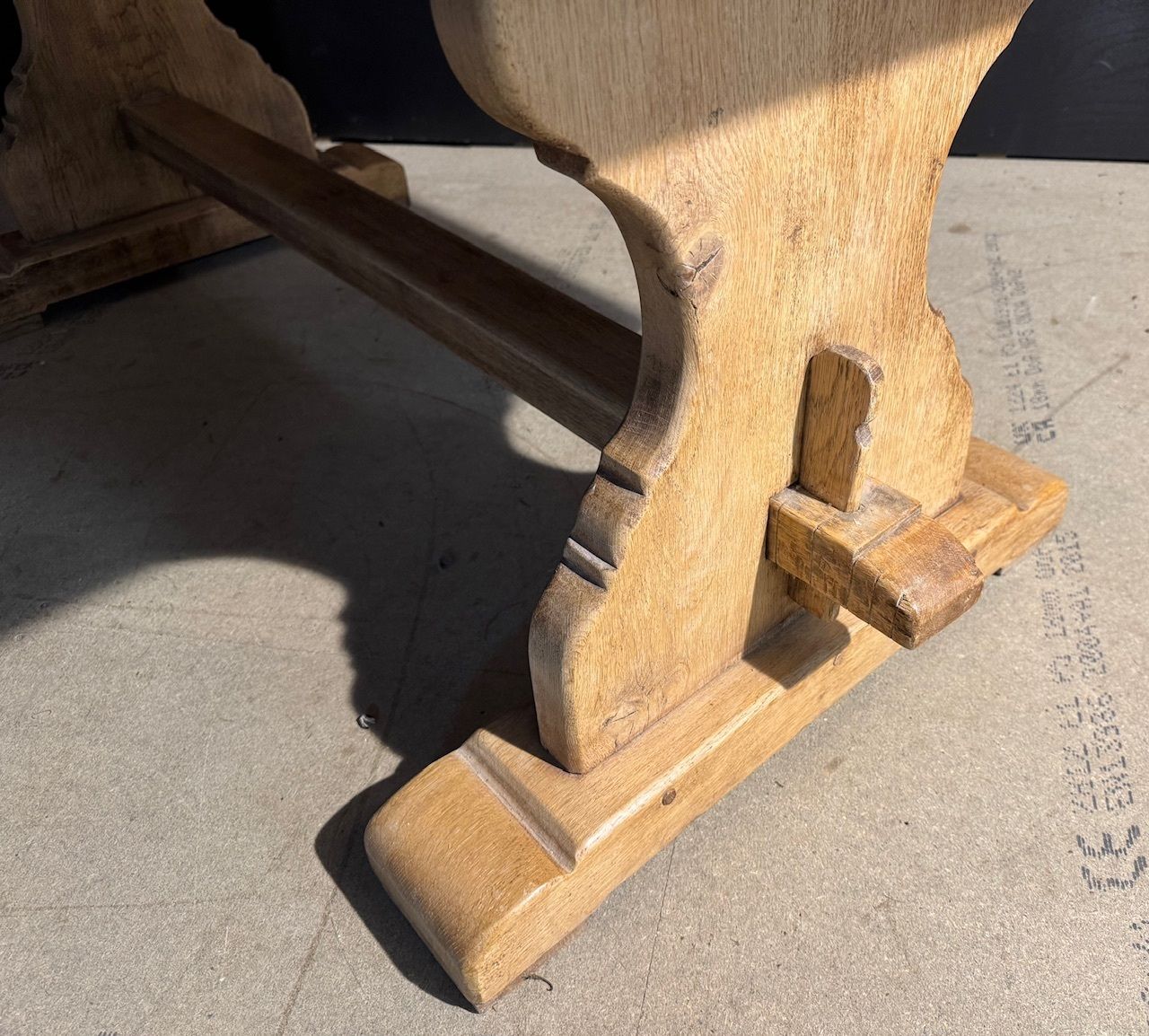Smaller French Oak Farmhouse Dining Table photo 1500.0