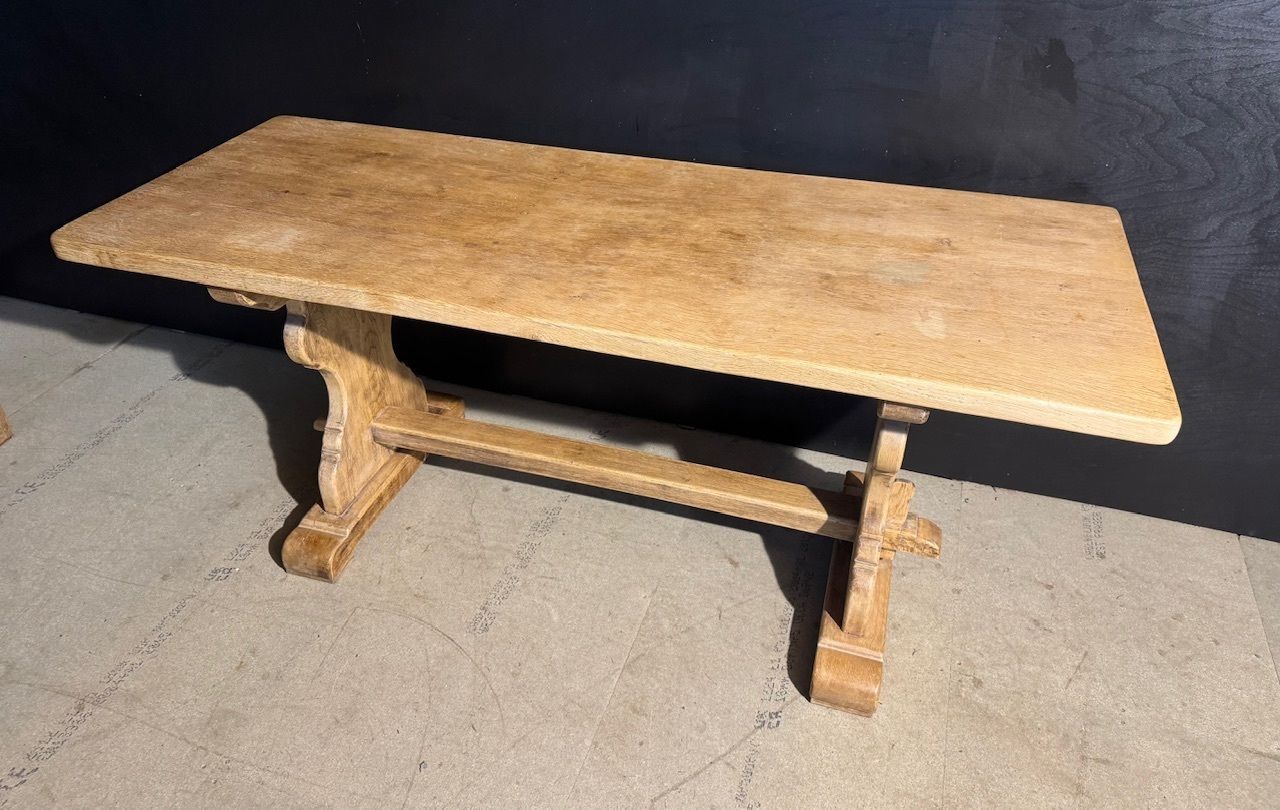 photo furniture Smaller French Oak Farmhouse Dining Table