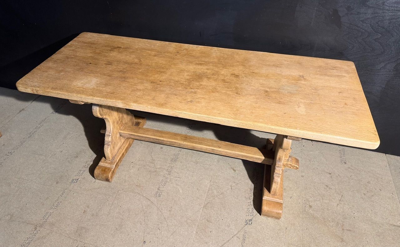photo for sale Smaller French Oak Farmhouse Dining Table