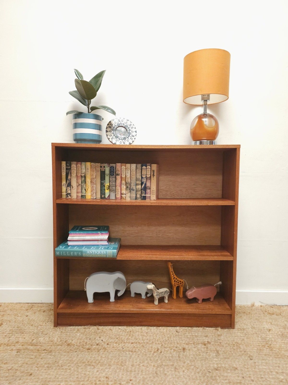 Mid Century Shelves Teak Vintage Freestanding Book Shelf Unit Retro Delivery photo Furniture
