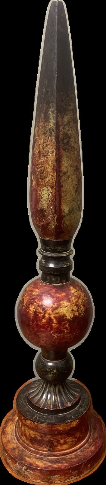 photo furniture Antique 1920s Italian Cold Painted Bronze Patinated Decorative Obelisks