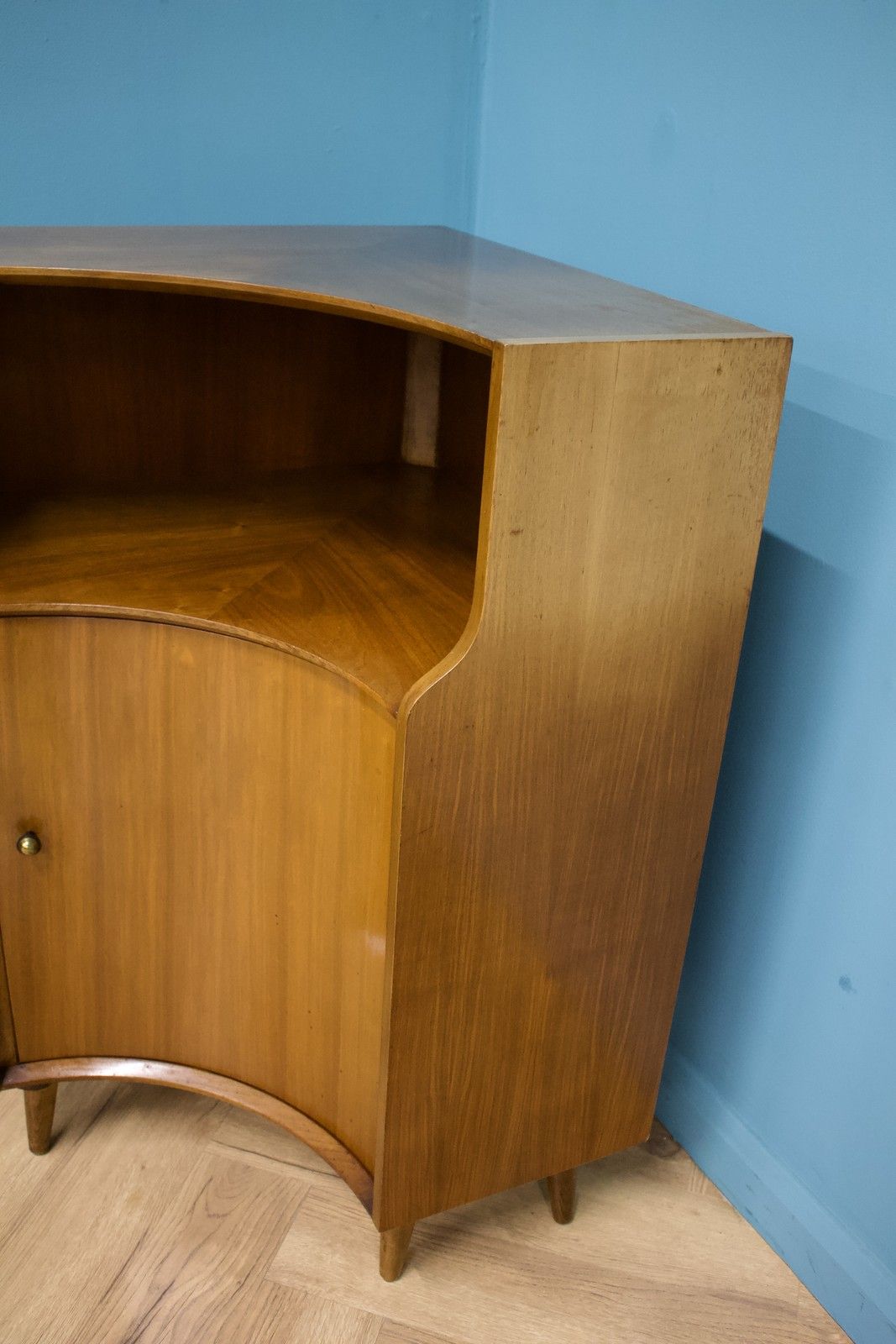 Mid Century Teak Corner Unit Shelving From Greaves And Thomas, 1960s #1598 photo vintage