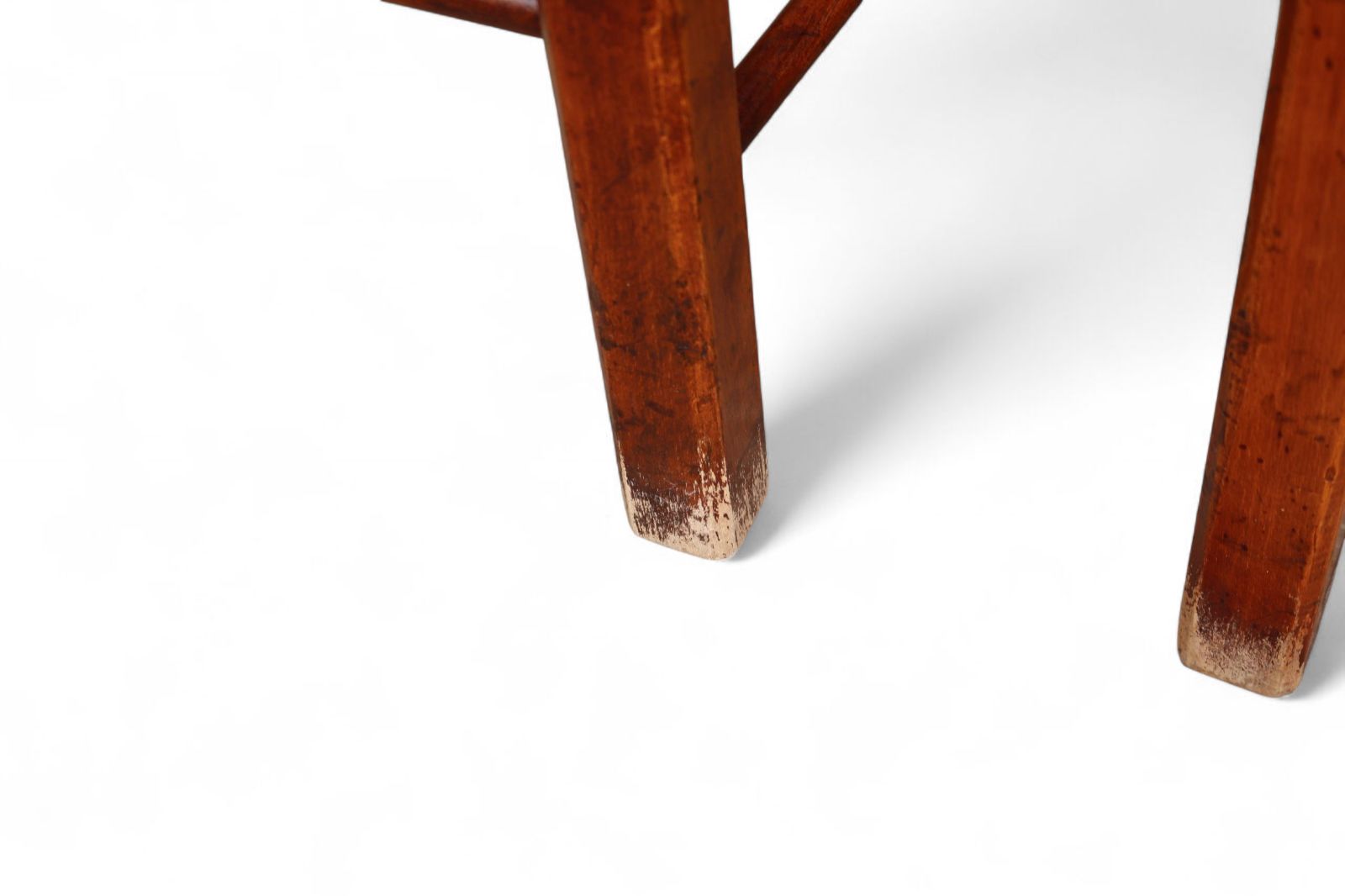 1195.0 Set Of 8 Antique Lancashire Elm & Ash Rush Seat Spindle Back Dining Chairs photo